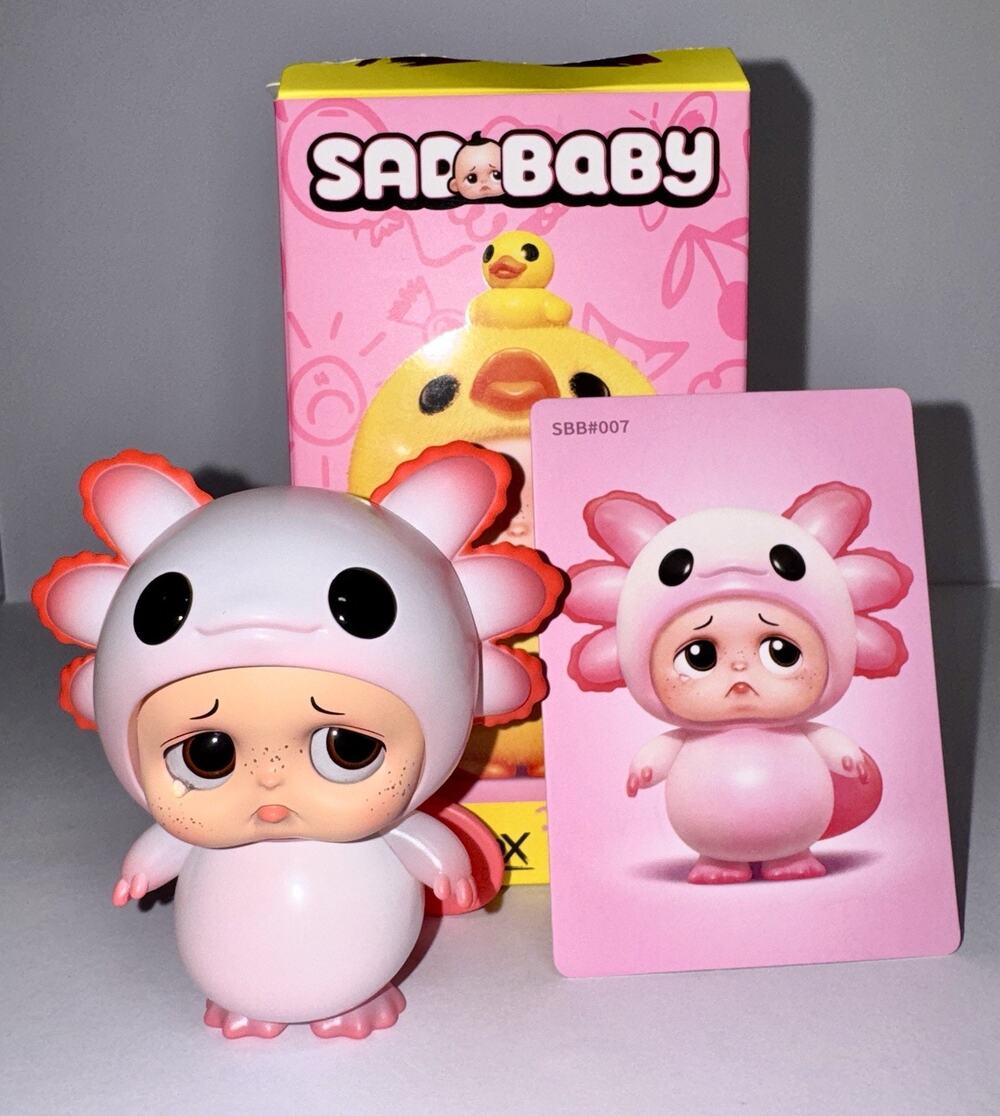 Starbox Sad Baby Vinyl Figure Axolotl Confirmed Blind Box Figure
